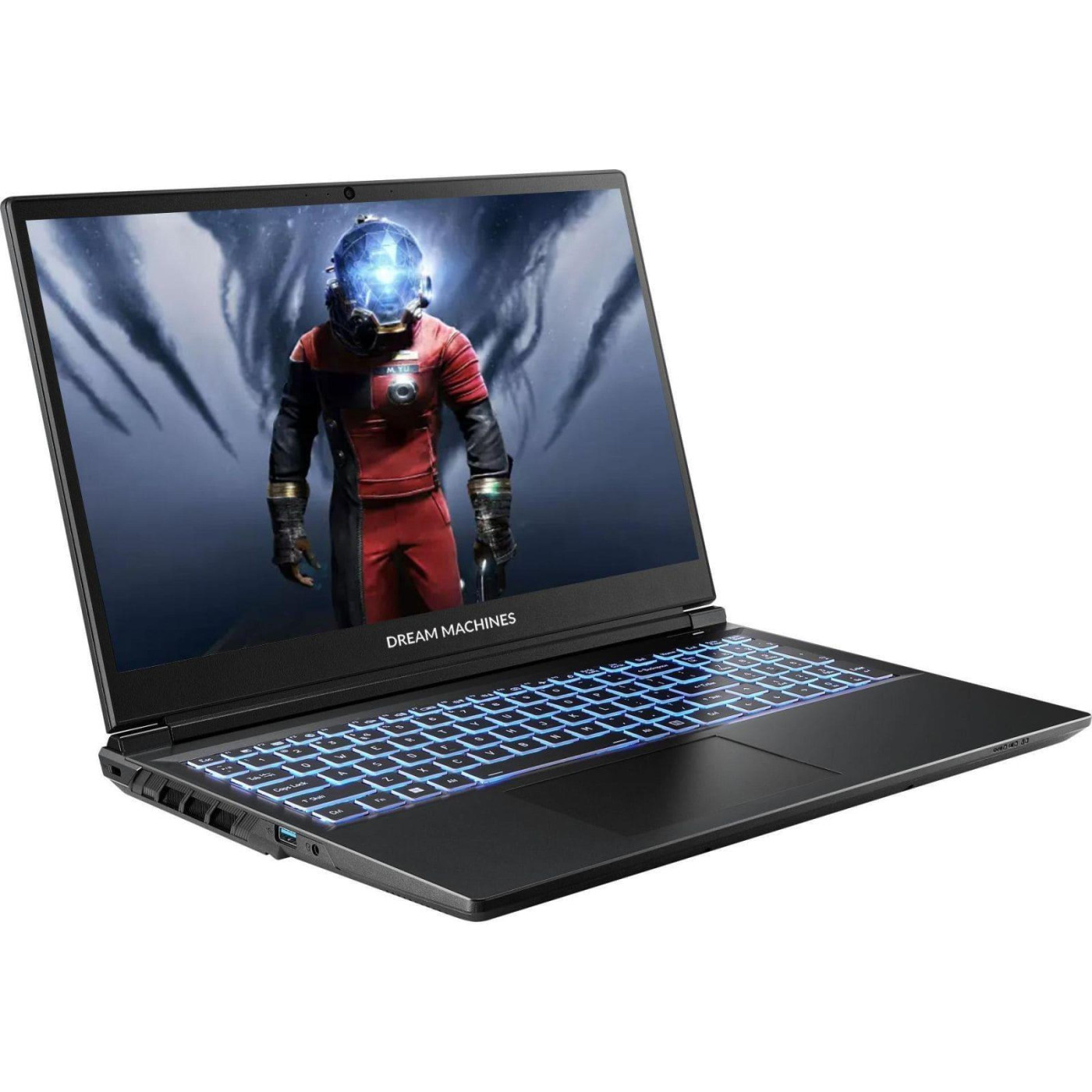 Ноутбук Dream Machines 15.6 RG5060-15 QHD IPS/Intel i9-14900HX/16GB/1TB/RTX 5060 8GB/DOS/Black (RG5060-15UA29)