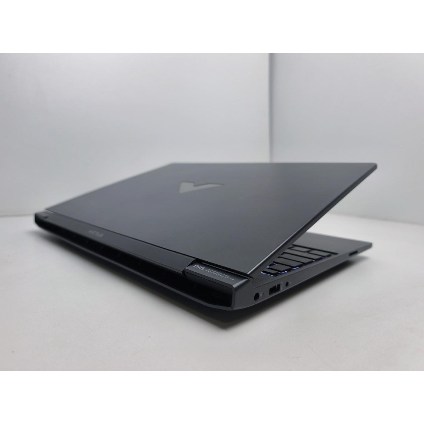 Ноутбук Hewlett Packard 15.6 HP Victus FHD IPS 144Hz/Intel Core i7-12700H/16GB/512GB SSD/NVIDIA GeForce RTX 3050 Ti 4GB/DOS/Mica Silver (14457) Б/у