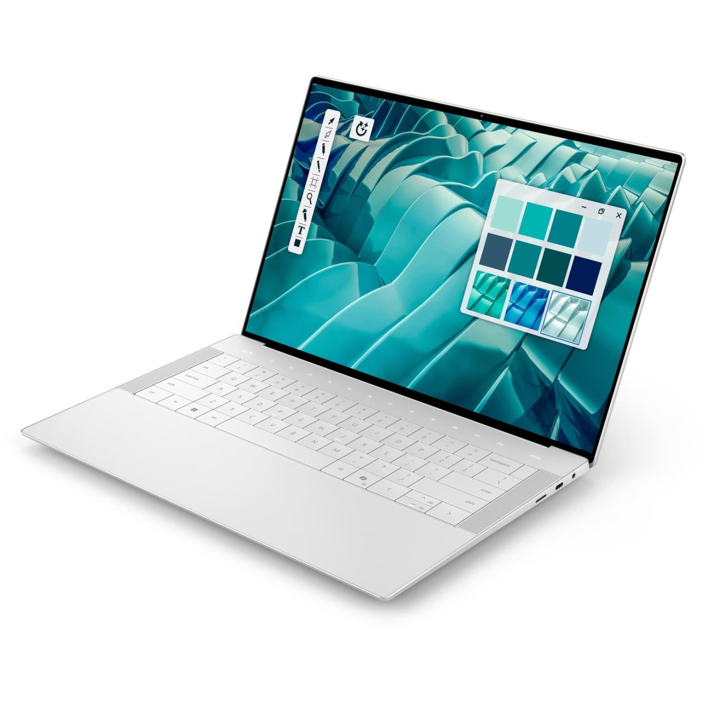 Ноутбук Dell 14.5 Premium DA14250 FHD IPS 120Hz/Intel U7-255H/16GB/512SSD/Intel Arc 140T/W11P/Platinum (DA14250_ARLH_101) U1
