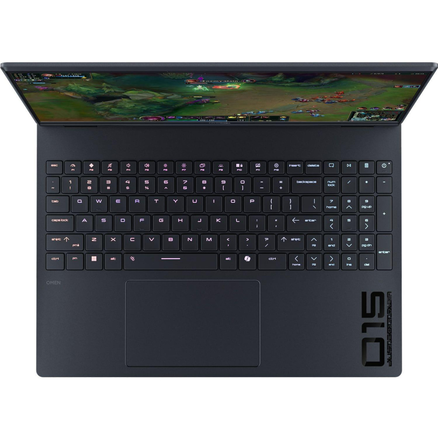 Ноутбук HP 15.3 HyperX OMEN 15-gb0060ua 2K IPS/Ryzen 5 240/16GB/512 SSD/RTX 5050 8GB/DOS (DM8G1EA)