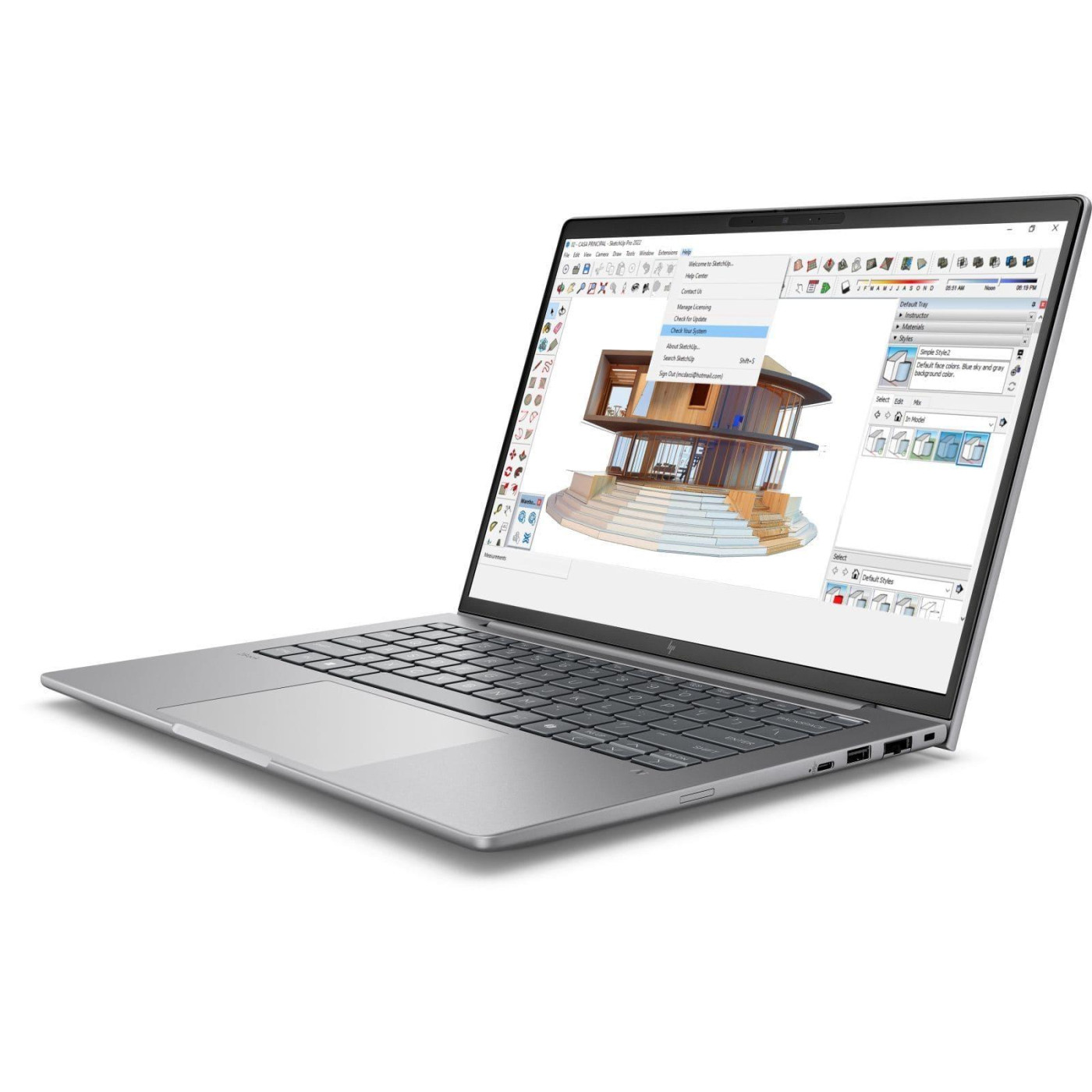 Ноутбук HP 14 ZBook 8 G1a WUXGA/Ryzen 9 HX PRO 375/64GB/1TB/Radeon/DOS (B30JBES)