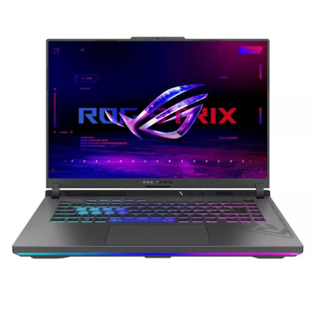 Ноутбук ASUS 16 ROG Strix G16 G614FM FHD+ IPS 165Hz/AMD Ryzen 9 9955HX (2.5 - 5.4 ГГц)/64GB/2TB/NVIDIA GeForce RTX 5060 8GB/DOS/Eclipse black (G614FM- U1