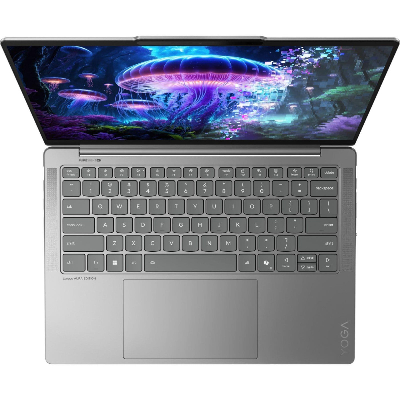 Ноутбук Lenovo 14 Yoga Slim 7 14ILL10 OLED/U5-226V/16GB/512GB SSD/Intel UHD/W11/Luna Grey (83JX008MRA)
