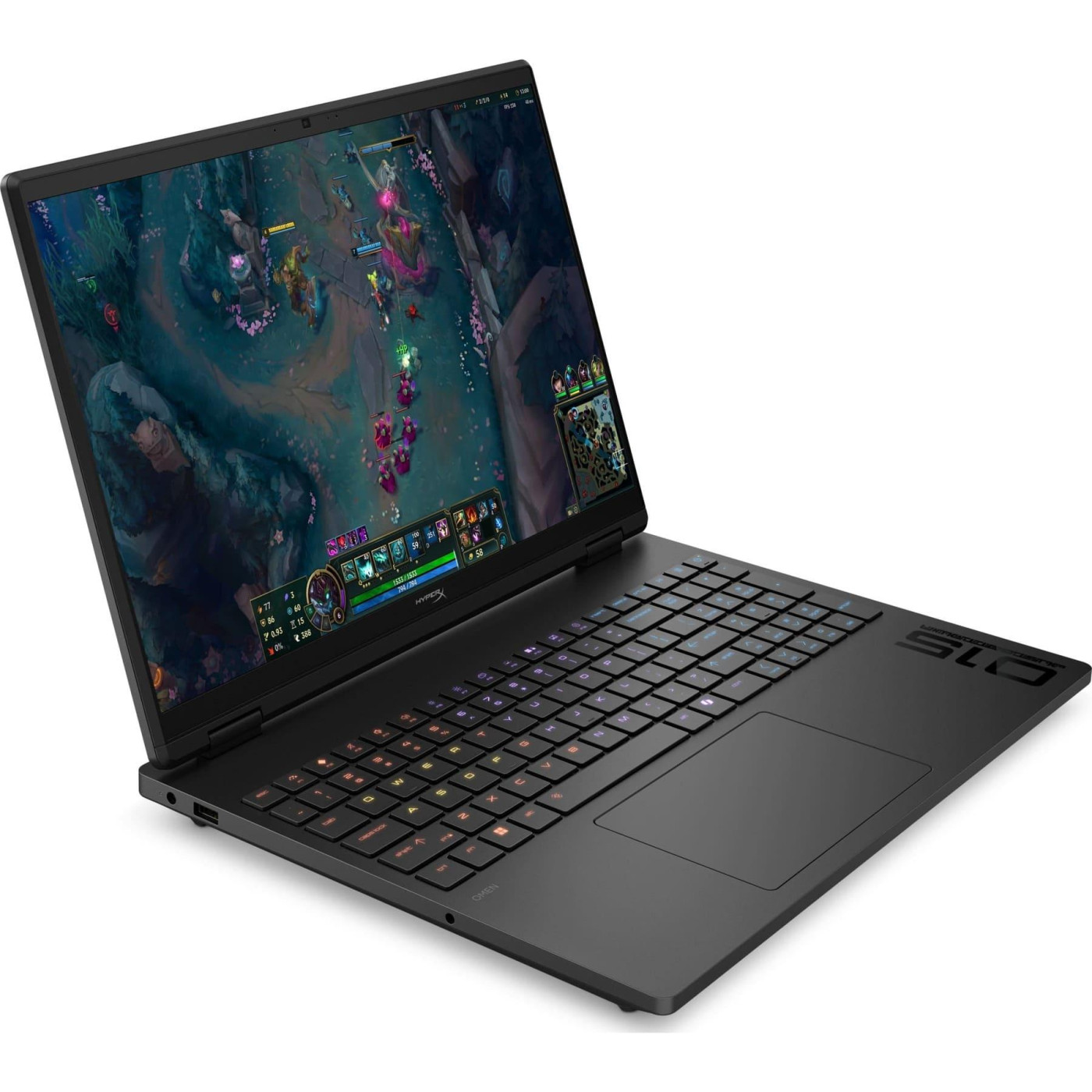 Ноутбук HP 15.3 HyperX OMEN 15-gb0061ua WUXGA IPS AG/AMD Ryzen 5 240/16GB/512 SSD/RTX 5060 8GB/DOS/Black (DM8M3EA)