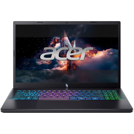 Ноутбук Acer 15.6 Nitro V 15 ANV15-A31 FHD IPS/AMD Ryzen 5 150/16GB/512 SSD/RTX 5050 8GB/Lin/Black (NH.U3QEU.00U)