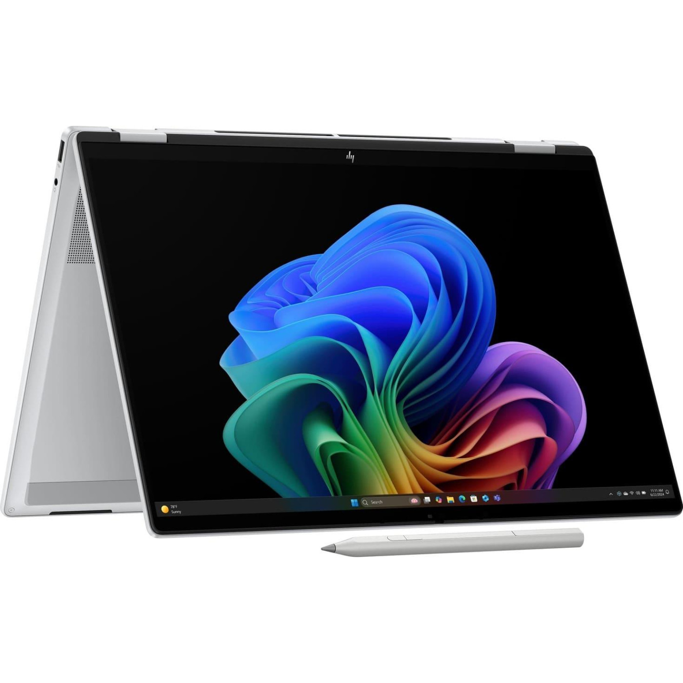 Ноутбук HP 16 OmniBook X Flip x360 16-as0006ua WUXGA IPS Touch/Intel U5-226V/16GB/1TB/UMA/W11/Silver (C3UM2EA)