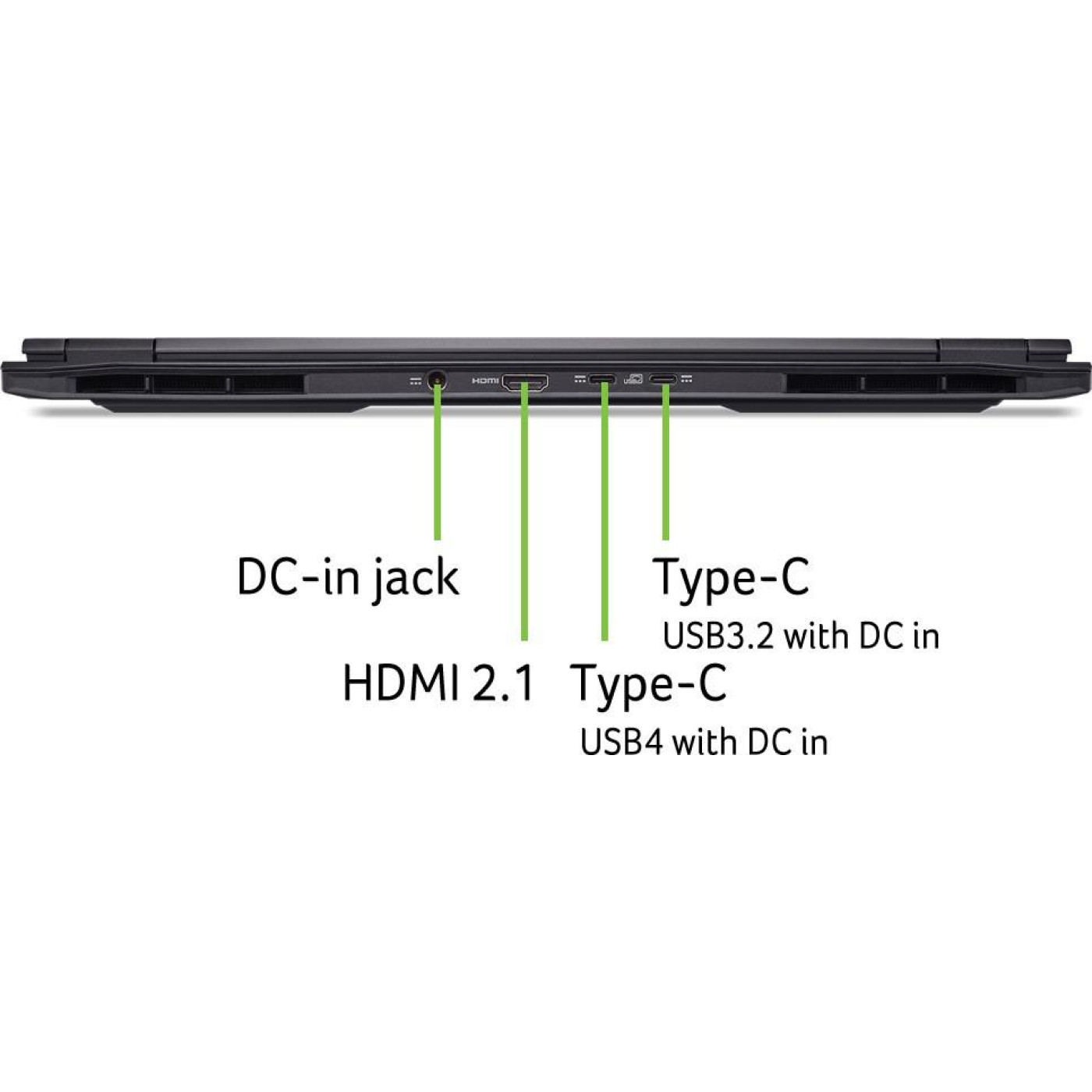 Ноутбук Acer 16 Nitro 16S AI AN16S-61-R7HR 1920x1200 IPS/Ryzen 9 AI 365/32GB/1TB/RTX 5060 8GB/DOS/Black (NH.QXUEU.002)