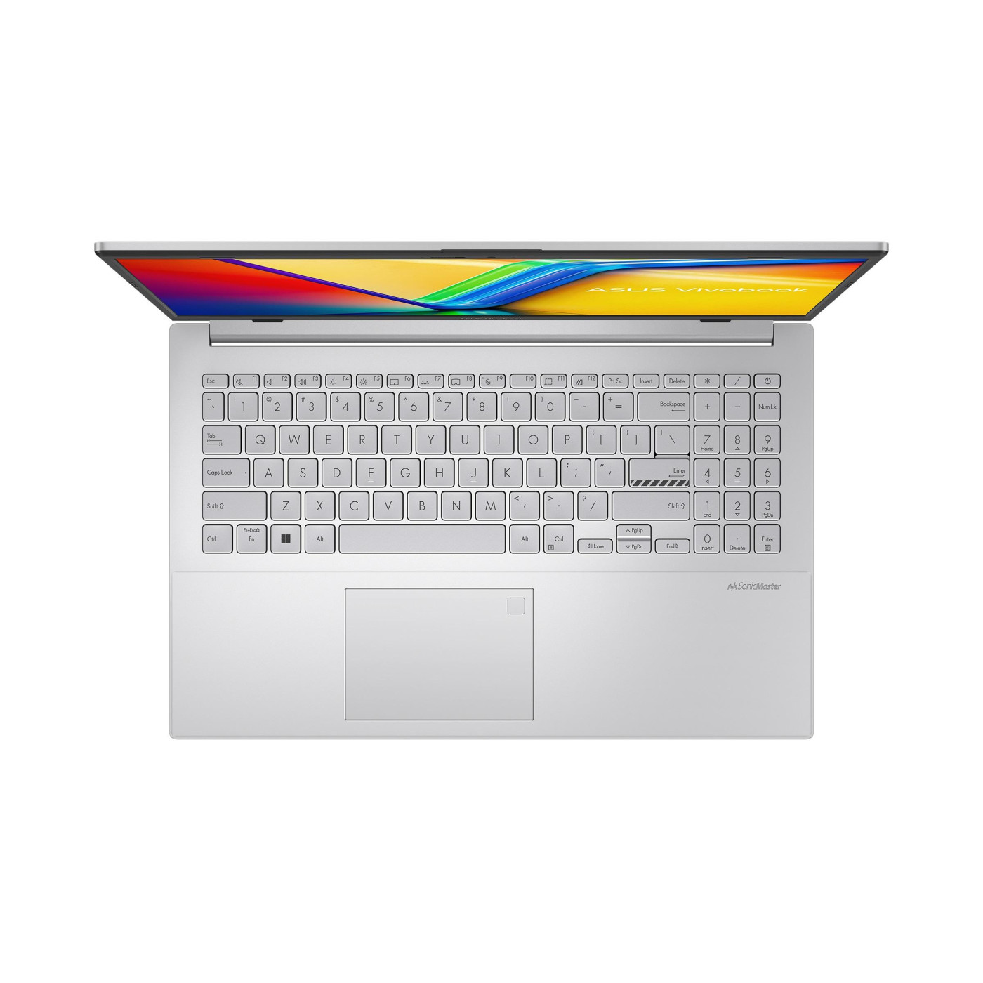 Ноутбук ASUS 15.6 Vivobook Go 15 E1504FA-BQ2838 FHD IPS 60Hz/Ryzen 3 30/16GB/512SSD/Radeon Graphics/DOS/Cool Silver (90NB0ZR1-M04KF0)