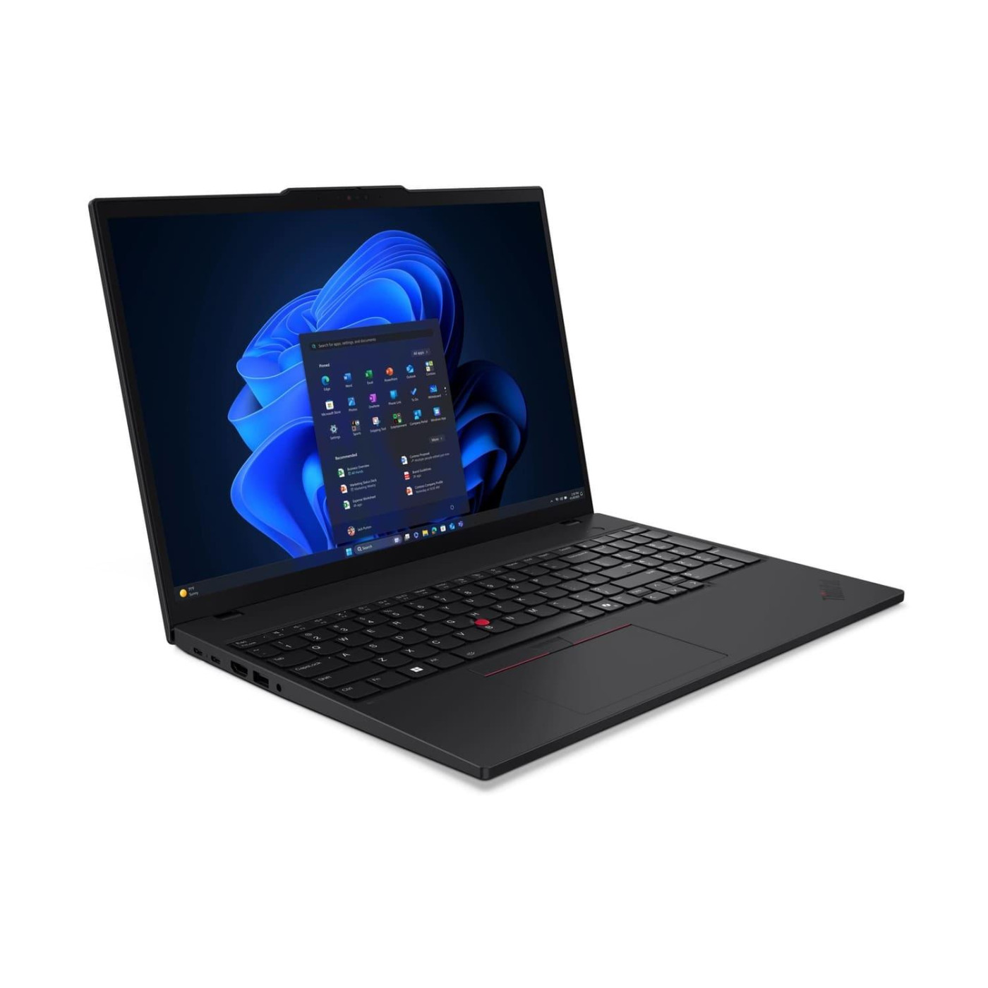 Ноутбук Lenovo 16 ThinkPad T16 Gen 4 IPS (1920x1200) Full HD+ Touchscreen/Intel Core Ultra 7 255U (3.8 - 5.2 ГГц)/64GB/2TB/Intel Graphics/W11P/Black ( U1