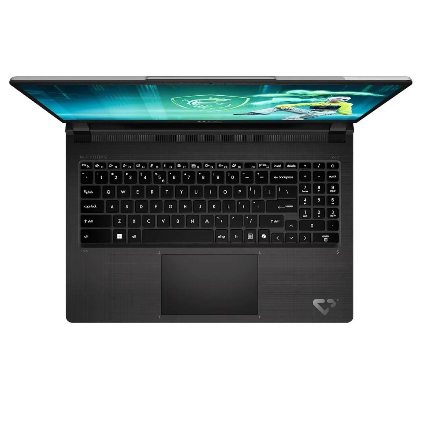 Ноутбук MSI 15.6 Cyborg 15 Max C2WE-248XUA FHD/Intel 7 240H/16GB/1TB/RTX 5050 8GB/DOS/Black (9S7-15T111-248)