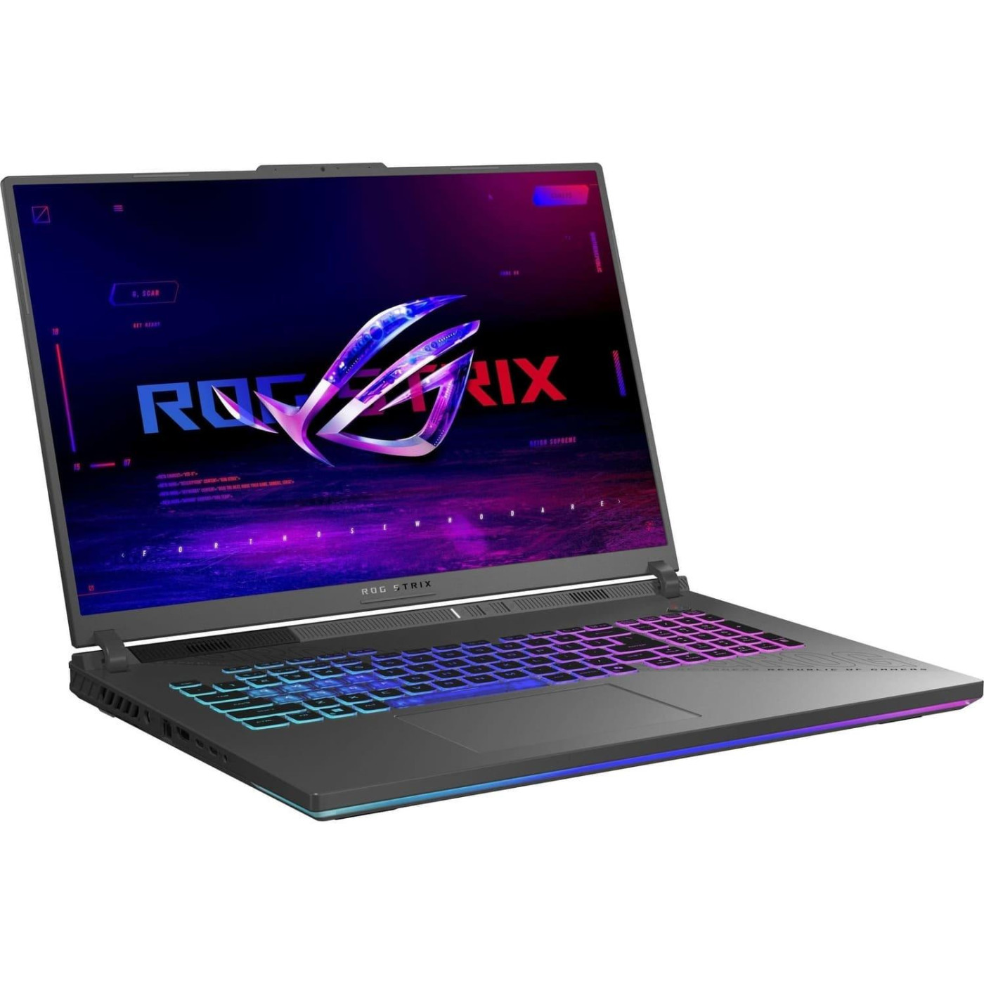 Ноутбук ASUS 18 ROG Strix G18 G814FP WQXGA IPS/Ryzen 9 9955HX/32GB/1TB/RTX 5070 8GB/W11H/Eclipse Gray (G814FP-WS96)
