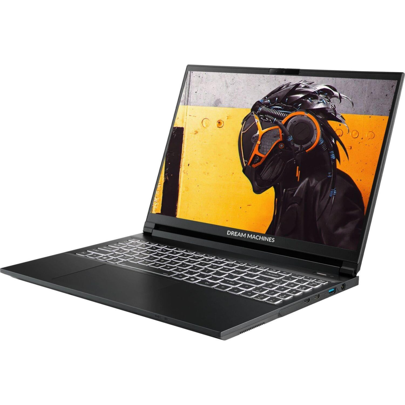 Ноутбук Dream Machines 15.6 RT5050-15 FHD+ IPS/AMD AI 9 HX 370/32GB/2TB/RTX 5050 8GB/DOS/Black (RT5050-15UA25)
