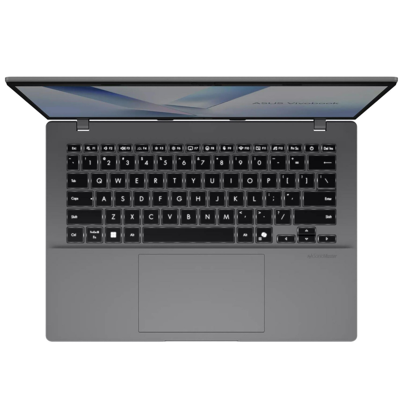 Ноутбук ASUS 14 Vivobook 14 M1407KA-LY143 WUXGA IPS/Ryzen 5 AI 330/16GB/512SSD/UMA/DOS/Silver (90NB15H3-M006Y0)
