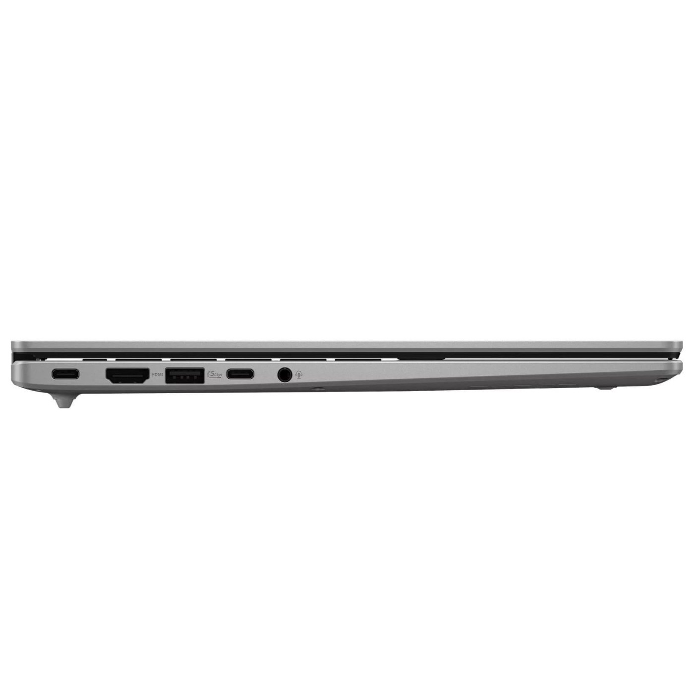 Ноутбук ASUS 14 Vivobook 14 M1407KA-LY143 WUXGA IPS/Ryzen 5 AI 330/16GB/512SSD/UMA/DOS/Silver (90NB15H3-M006Y0)