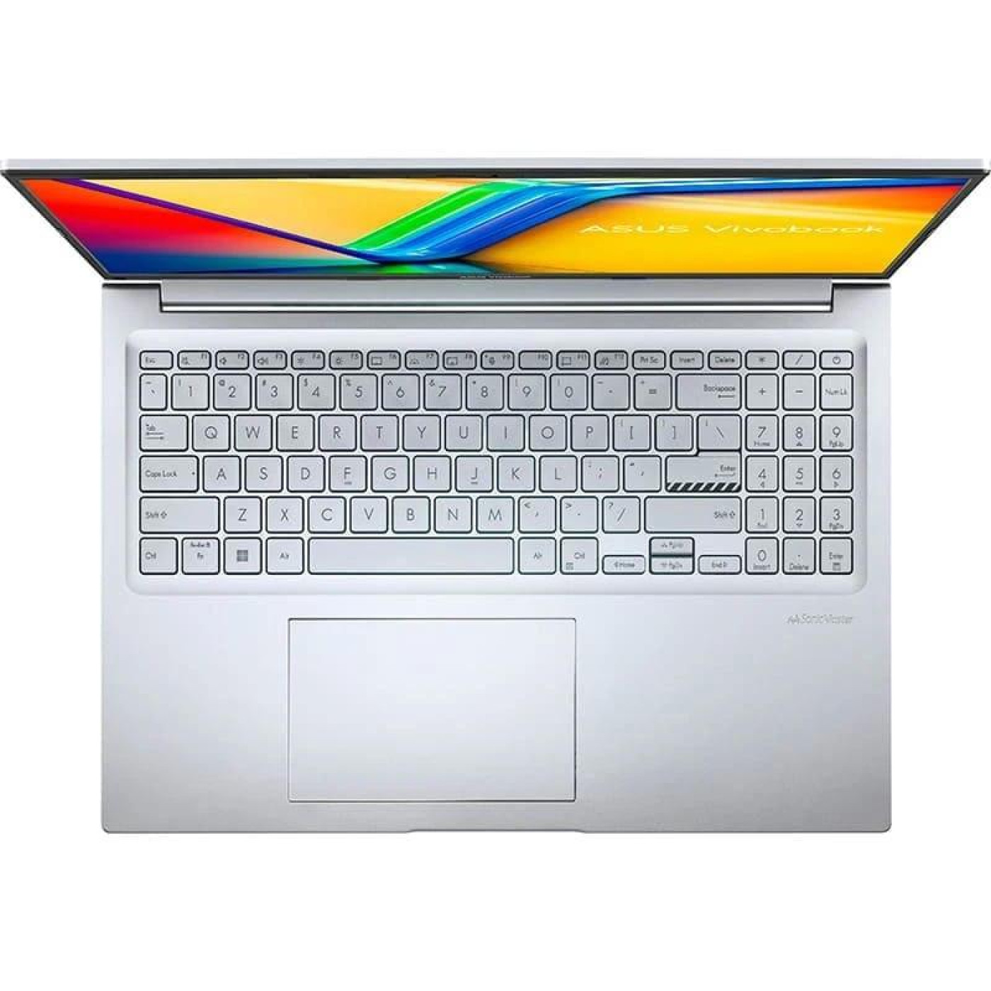 Ноутбук ASUS 16 Vivobook 16 M1605NAQ-SH054 WUXGA IPS/Ryzen 7 170/16GB/1TB/UMA/DOS/Silver (90NB1832-M001Y0)