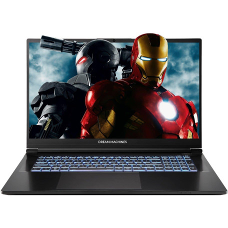 Ноутбук Dream Machines 17.3 RG5060-17UA35 QHD 165Hz/Intel i9-14900HX/32GB/1TB/RTX 5060/DOS/Black (RG5060-17UA35)