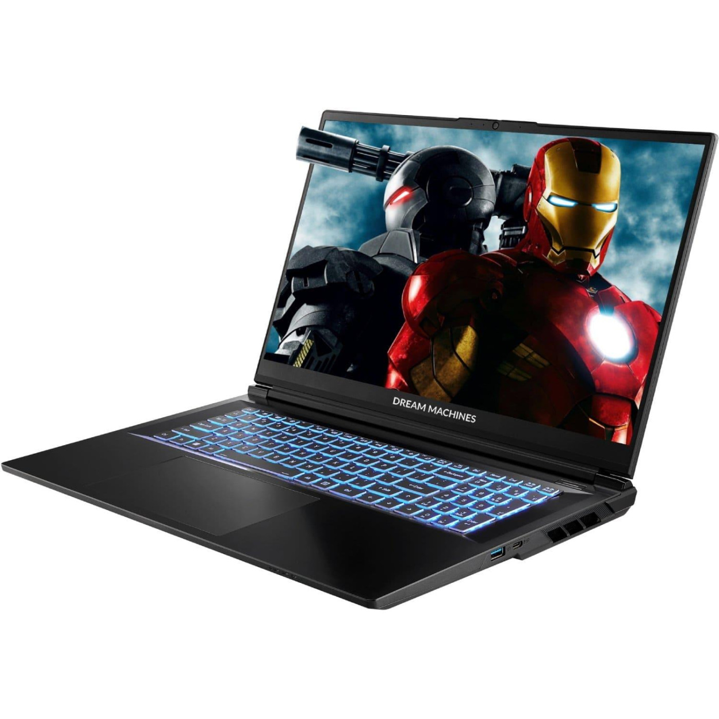 Ноутбук Dream Machines 17.3 RG5060-17UA35 QHD 165Hz/Intel i9-14900HX/32GB/1TB/RTX 5060/DOS/Black (RG5060-17UA35)