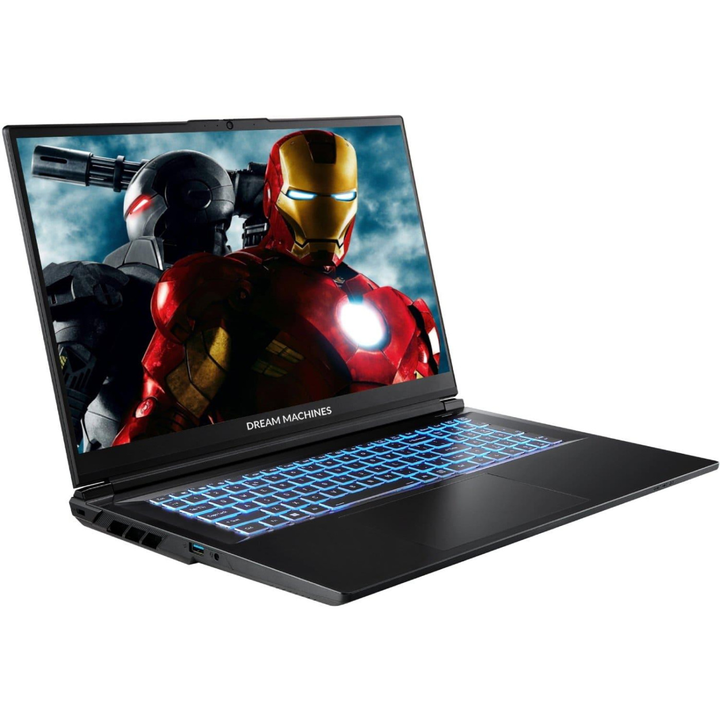 Ноутбук Dream Machines 17.3 RG5060-17UA35 QHD 165Hz/Intel i9-14900HX/32GB/1TB/RTX 5060/DOS/Black (RG5060-17UA35)