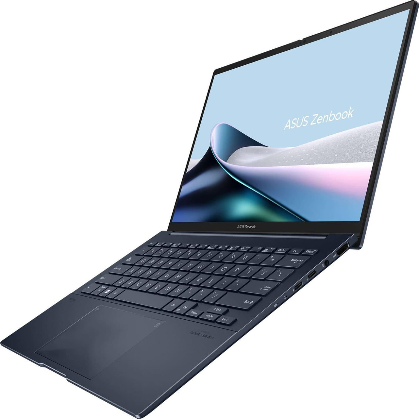 Ноутбук ASUS 14 Zenbook 14 UX3405CA 3K OLED/Intel U5-225H/16GB/1TB/Intel Arc/DOS/Ponder Blue (90NB14W1-M01V80)