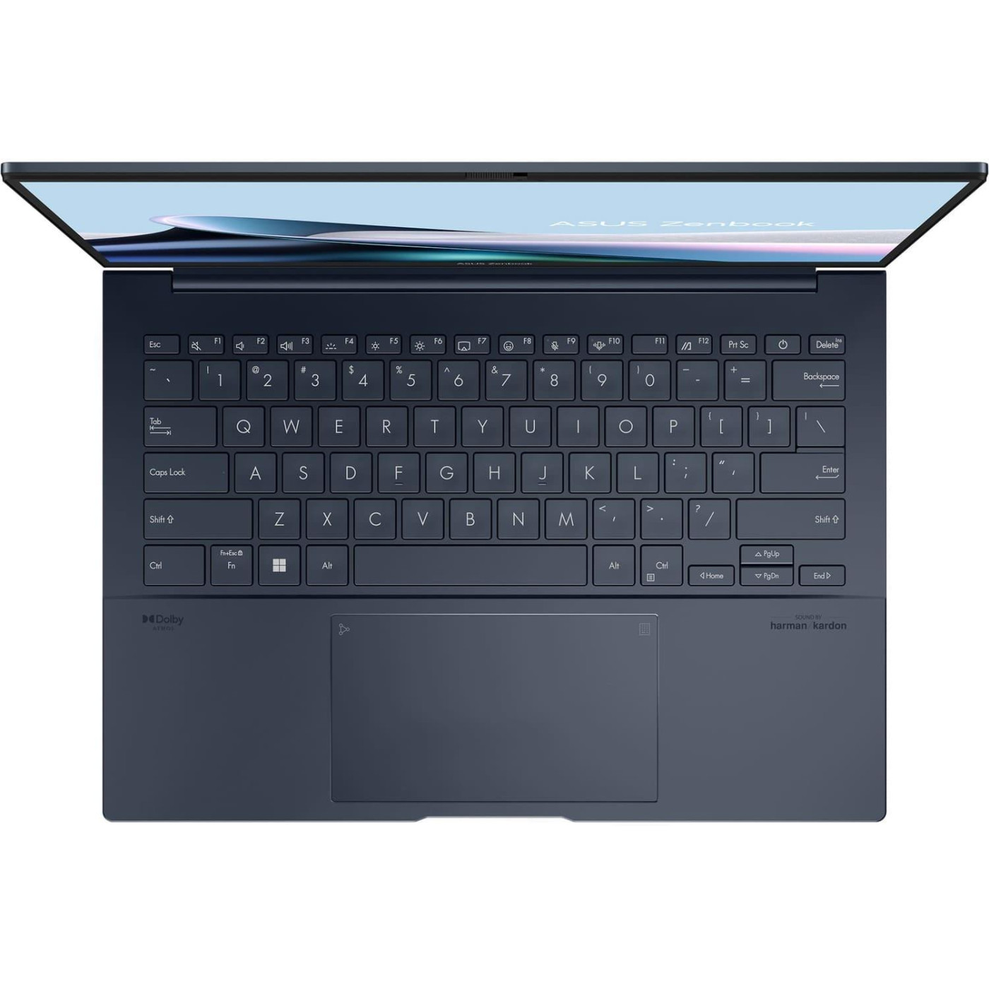 Ноутбук ASUS 14 Zenbook 14 UX3405CA 3K OLED/Intel U5-225H/16GB/1TB/Intel Arc/DOS/Ponder Blue (90NB14W1-M01V80)