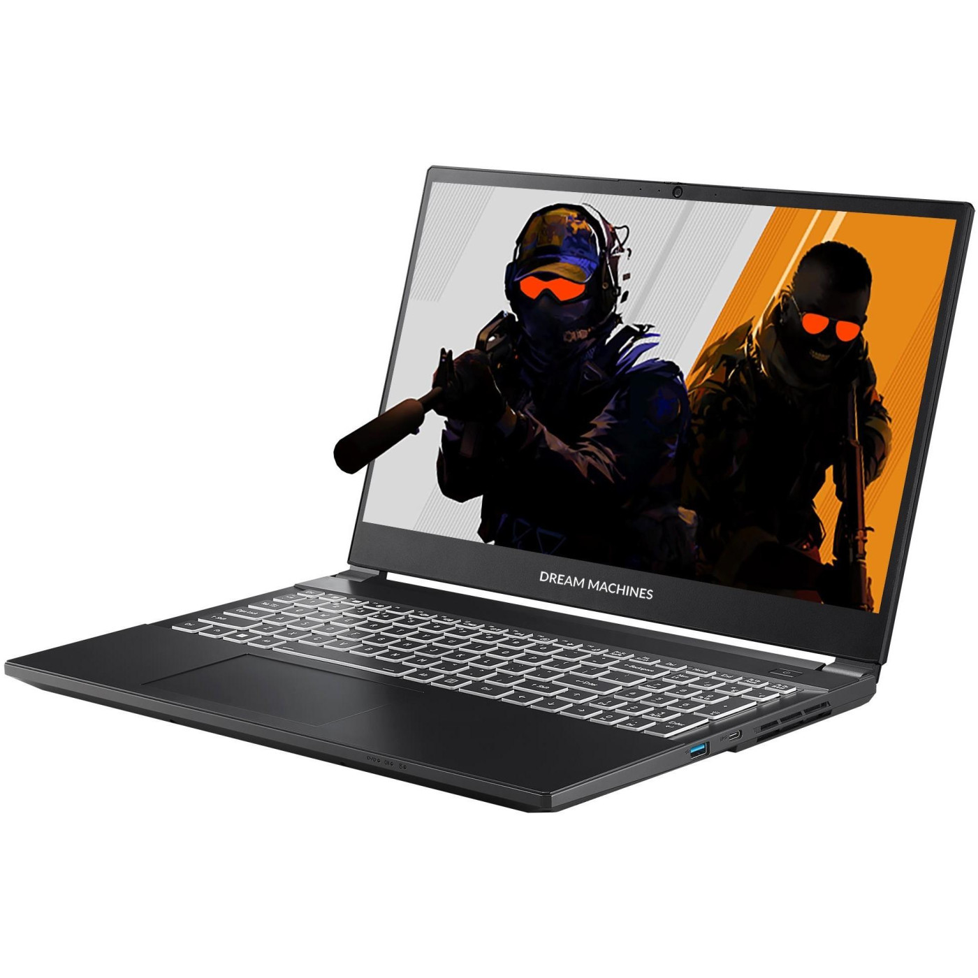 Ноутбук Dream Machines 15.6 RT5050-15UA29 FHD 144Hz/Ryzen 7 H255/32GB/1TB/RTX 5050/DOS (RT5050-15UA29)