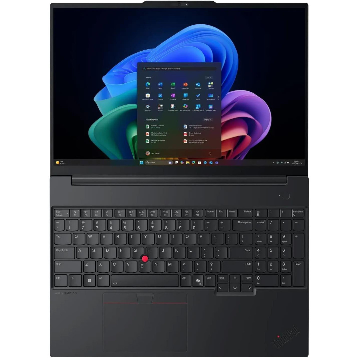 Ноутбук Lenovo 16 ThinkPad E16 G4 WUXGA IPS/Intel Core 7 350/32GB/1TB/W11P (21YFS03400)
