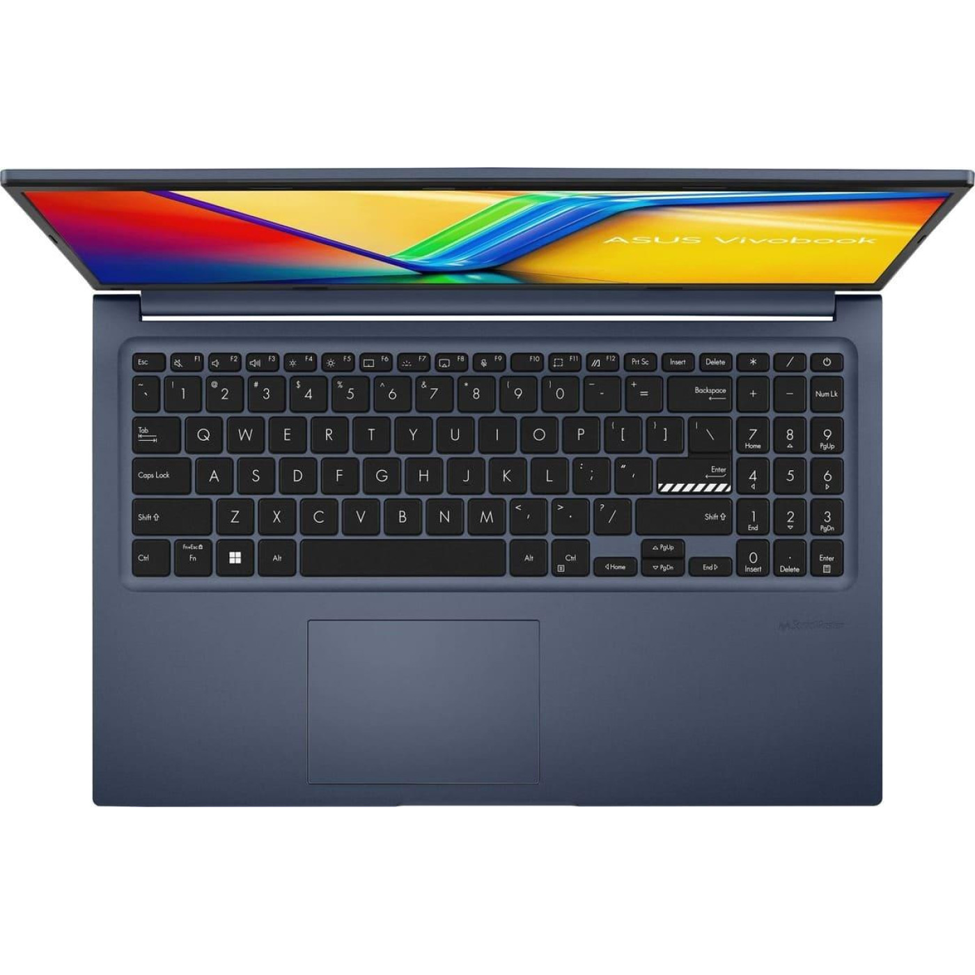 Ноутбук ASUS 15.6 Vivobook 15 M1502YA FHD IPS 60Hz/Ryzen 5 7430U/8GB/512 SSD/UMA/DOS/Blue (M1502YA-BQ353)