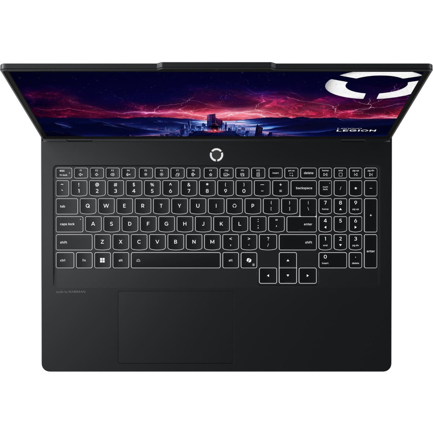 Ноутбук Lenovo 16 Legion Pro 5 16ADR10 WQXGA/Ryzen 9 8940HX/32GB/1TB/RTX 5060 8GB/W11H/Eclipse black (83LT004VIX) U1