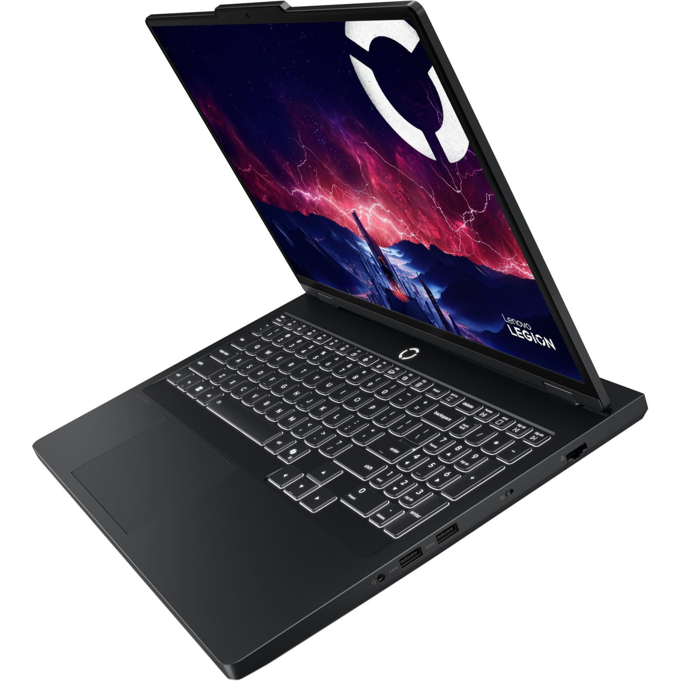 Ноутбук Lenovo 16 Legion Pro 5 16ADR10 WQXGA/Ryzen 9 8940HX/32GB/1TB/RTX 5060 8GB/W11H/Eclipse black (83LT004VIX) U1