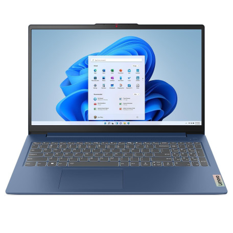 Ноутбук Lenovo 15.6 IdeaPad Slim 3 FHD/Ryzen 5 40/8GB/512 SSD/UMA/DOS/Abyss Blue (82XQ01BJRM)