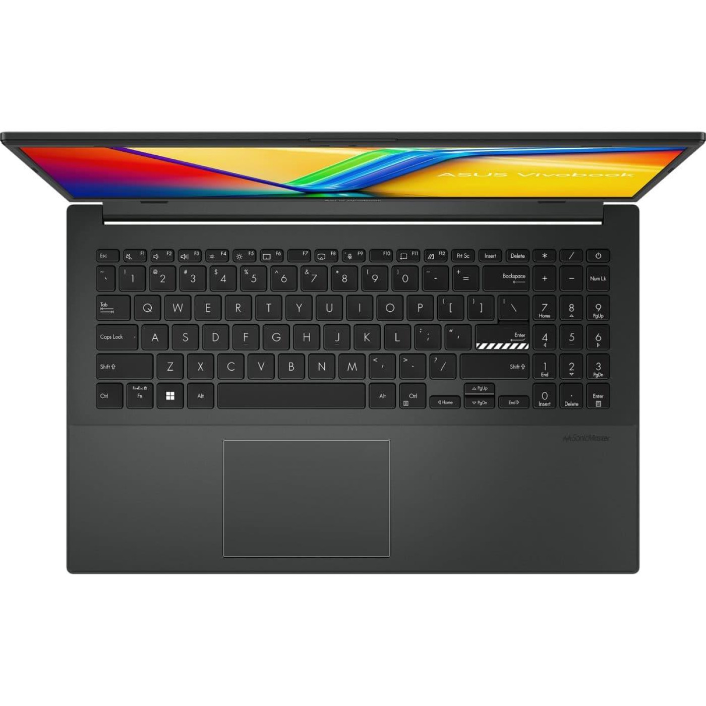 Ноутбук ASUS 15.6 Vivobook Go 15 FHD/Ryzen 3 30/8GB/512 SSD/UMA/DOS/Mixed Black (E1504FA-BQ2876)