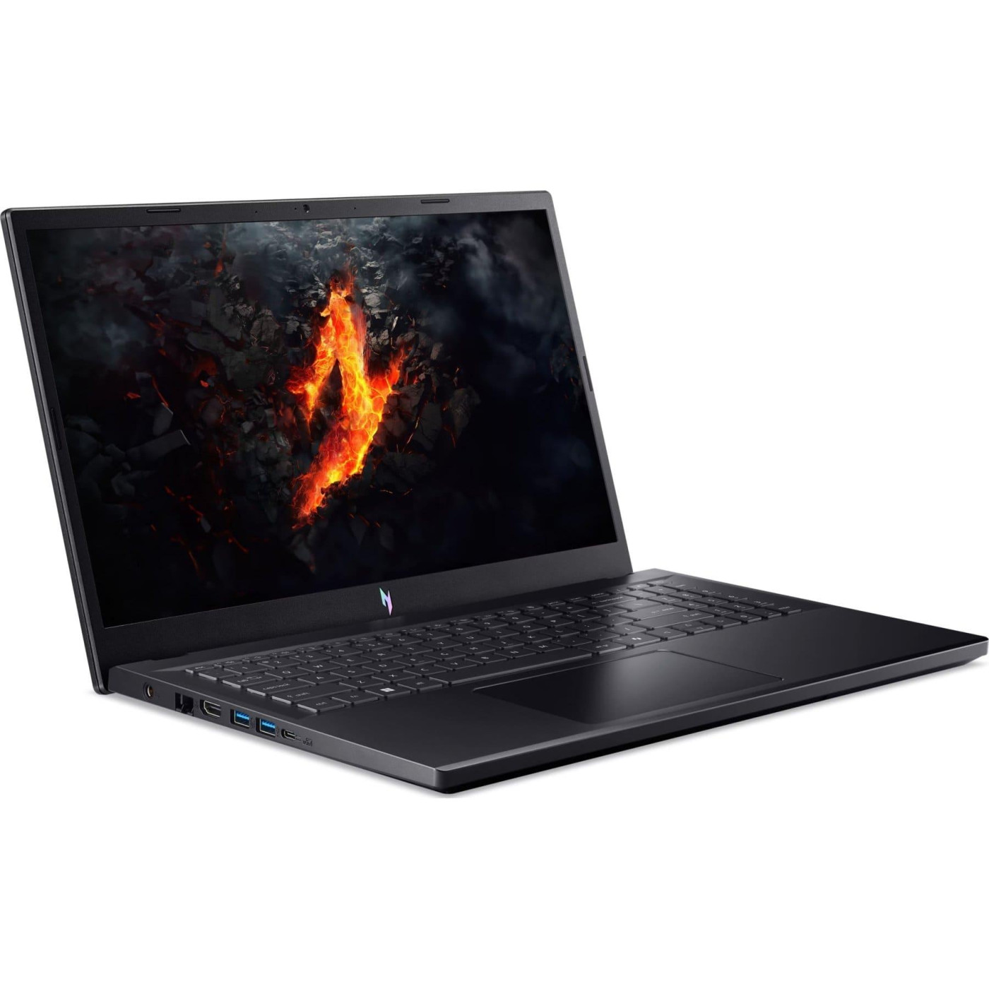 Ноутбук Acer 15.6 Nitro V 15 FHD IPS 165Hz/Ryzen 7 7735HS/16GB/512 SSD/RTX 4050 6GB/DOS/Obsidian Black (NH.QSGEX.00U)