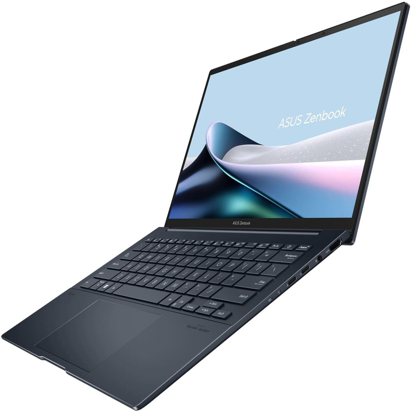 Ноутбук ASUS 14 Zenbook UM3406GA OLED/Ryzen 7 AI 445/32GB/1TB/UMA/DOS/Jade Black (90NB17R1-M000B0)