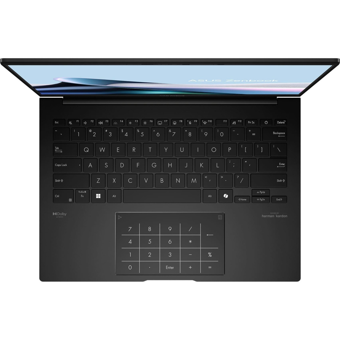 Ноутбук ASUS 14 Zenbook UM3406GA OLED/Ryzen 7 AI 445/32GB/1TB/UMA/DOS/Jade Black (90NB17R1-M000B0)
