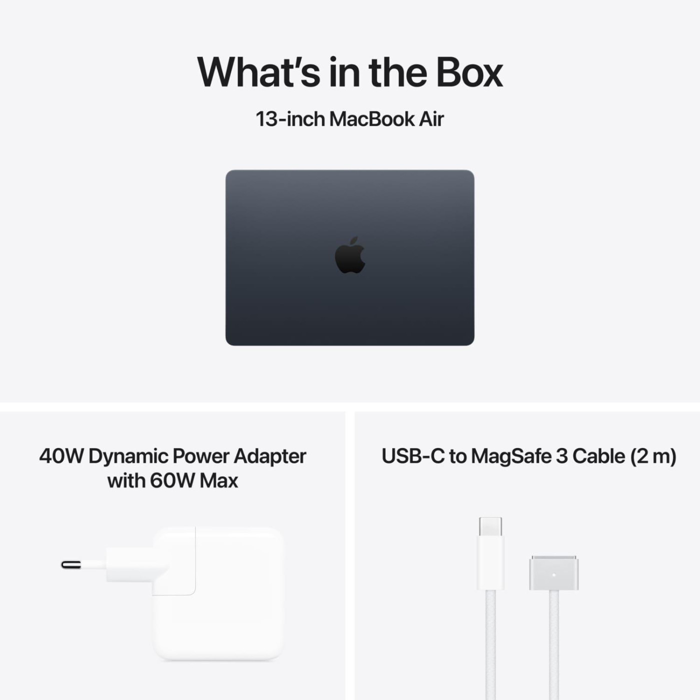 Ноутбук Apple 13.6 MacBook Air/ M5/16GB/1TB/UMA/MacOS/Midnight (MDHF4UA/A)