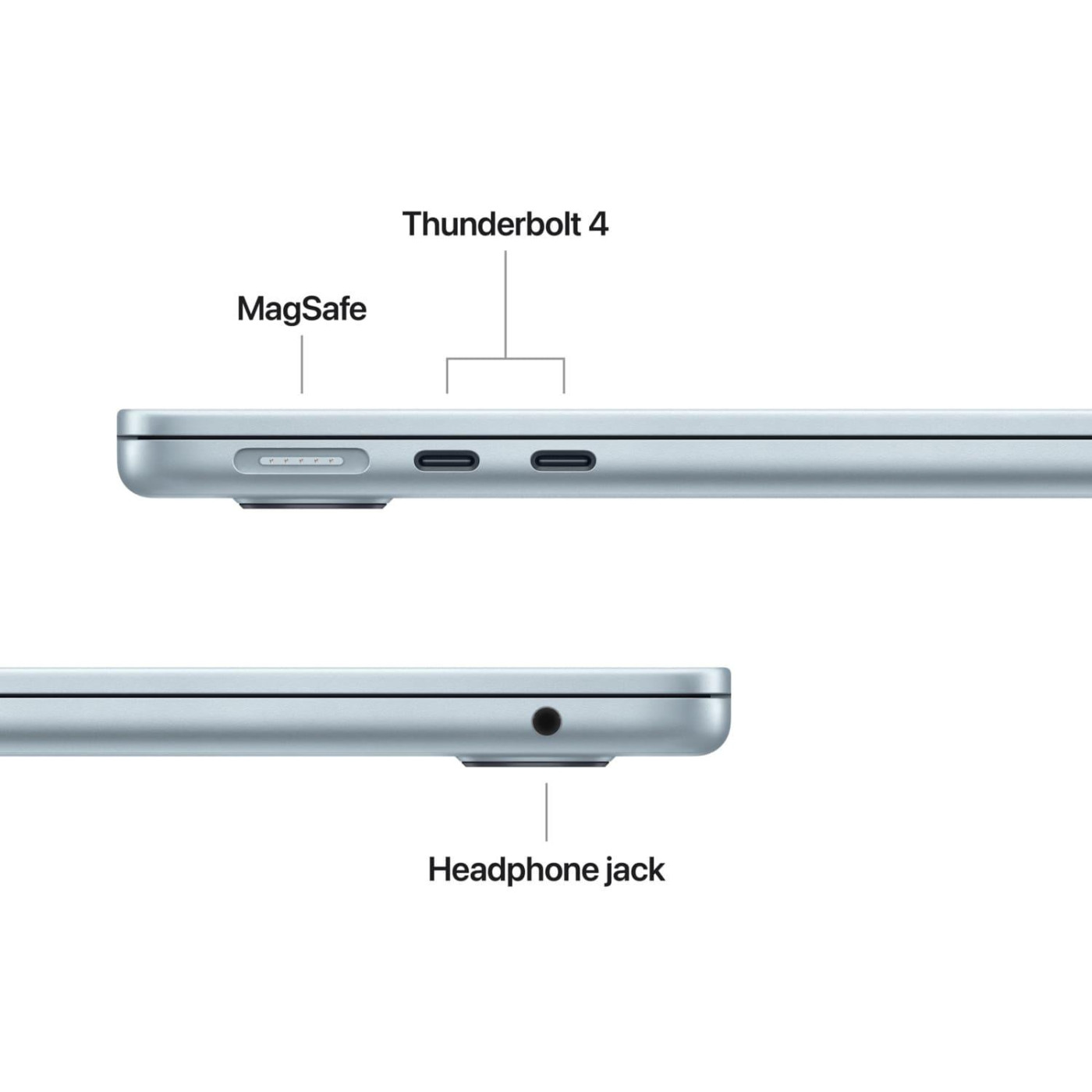 Ноутбук Apple 13.6 MacBook Air / M5/16GB/512SSD/UMA/MacOS/Sky Blue (MDHH4UA/A)