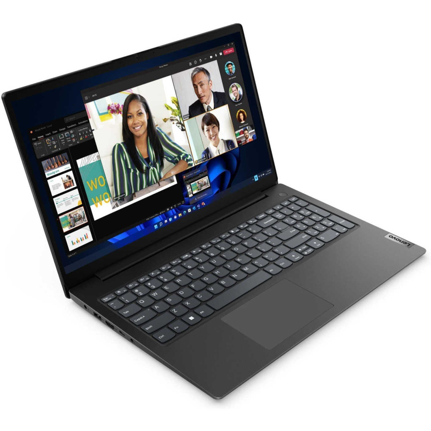 Ноутбук Lenovo 15.6 V15-G4 FHD IPS/Ryzen 5 7520U/16GB/512SSD/UMA/DOS/Black (82YU016PRA)