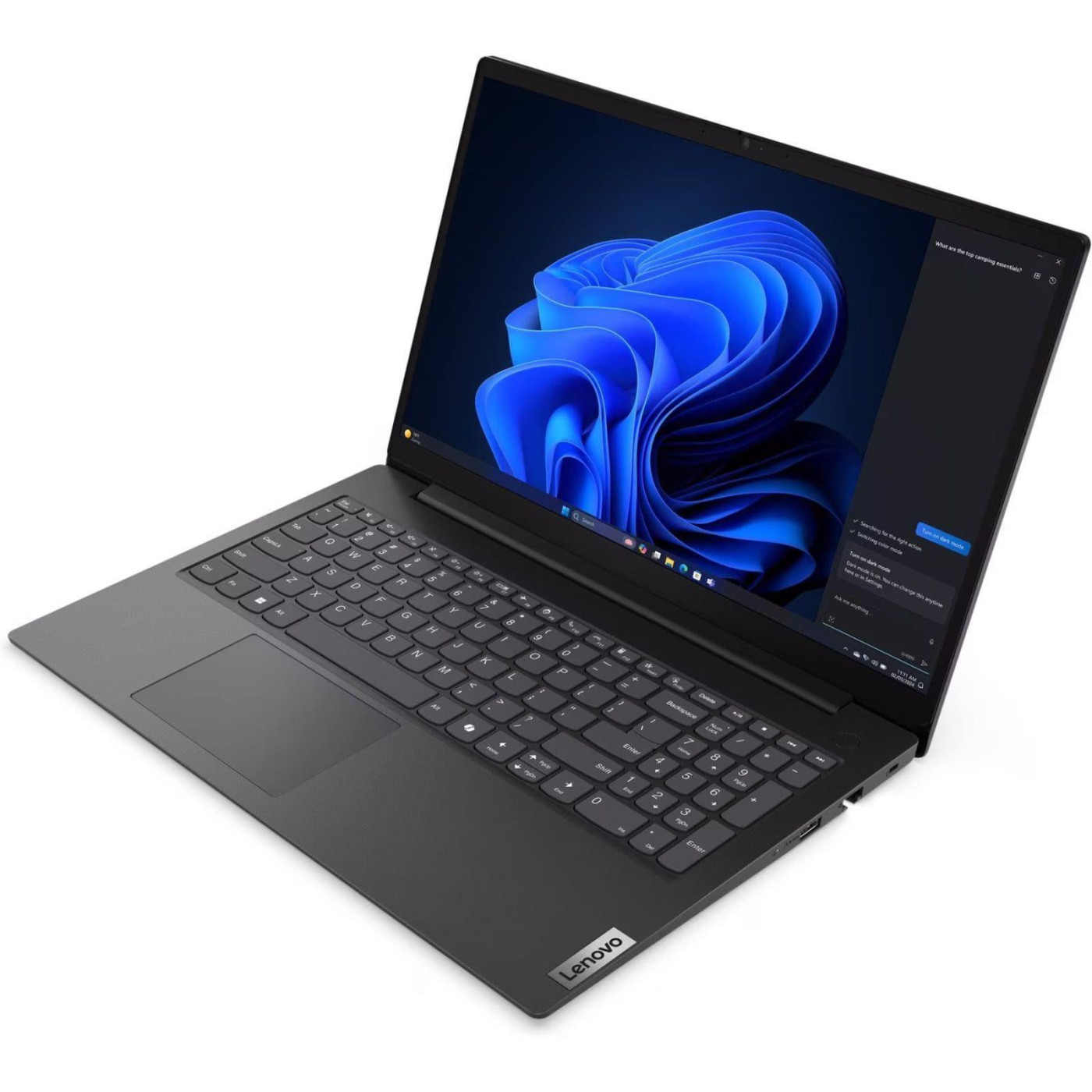 Ноутбук Lenovo 15.6 V15-G5 FHD IPS/Intel i3-1315U/16GB/512SSD/UMA/W11P/Black (83GWA03VRA)