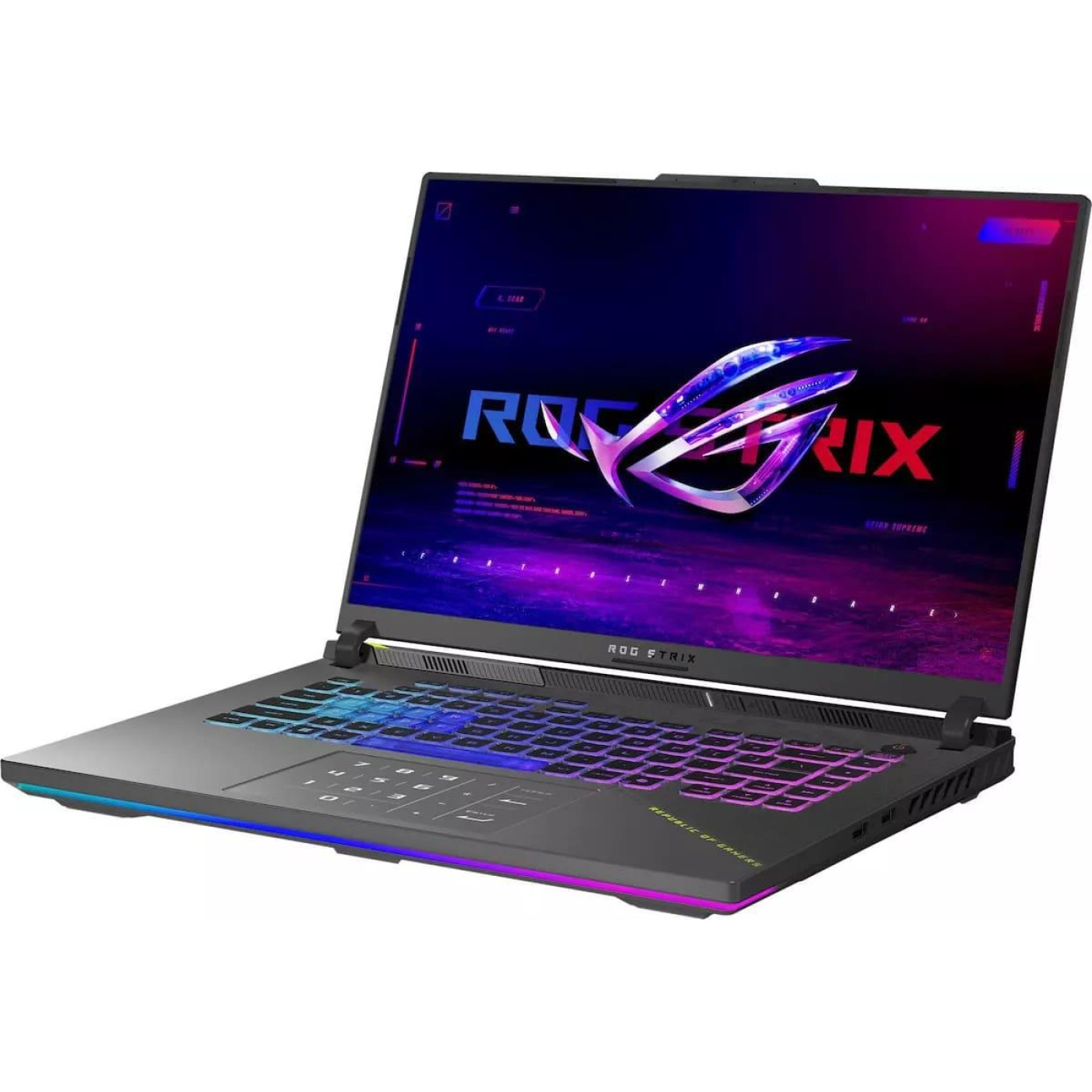 Ноутбук ASUS 16 ROG Strix G16 G614PR FHD+ IPS 165Hz/Ryzen 9 8940HX/16GB/1TB/RTX 5070 Ti/W11P/Eclipse Gray (G614PR-G16.R95070TI)
