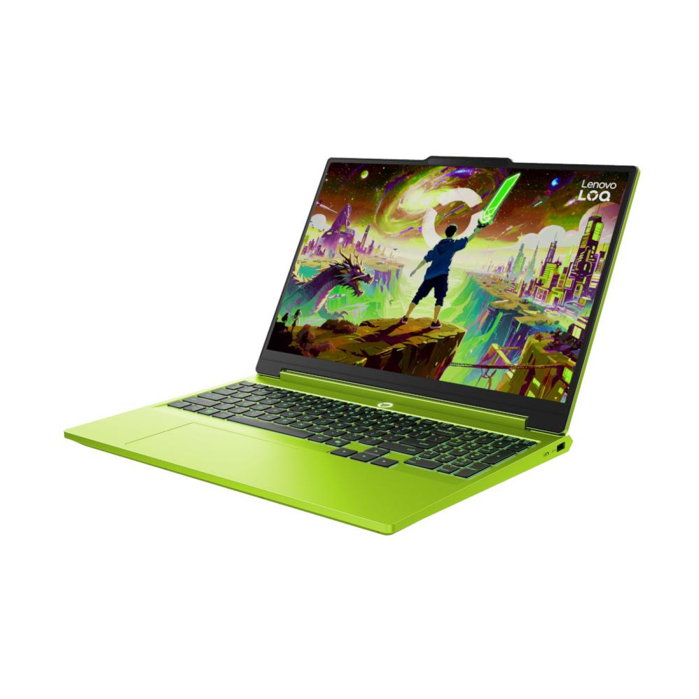 Ноутбук Lenovo 15.3 LOQ 15AHP11 /Ryzen 7 250/16GB/512 SSD/RTX 5070 8GB/DOS/Surge Green (83TN00DCRA)