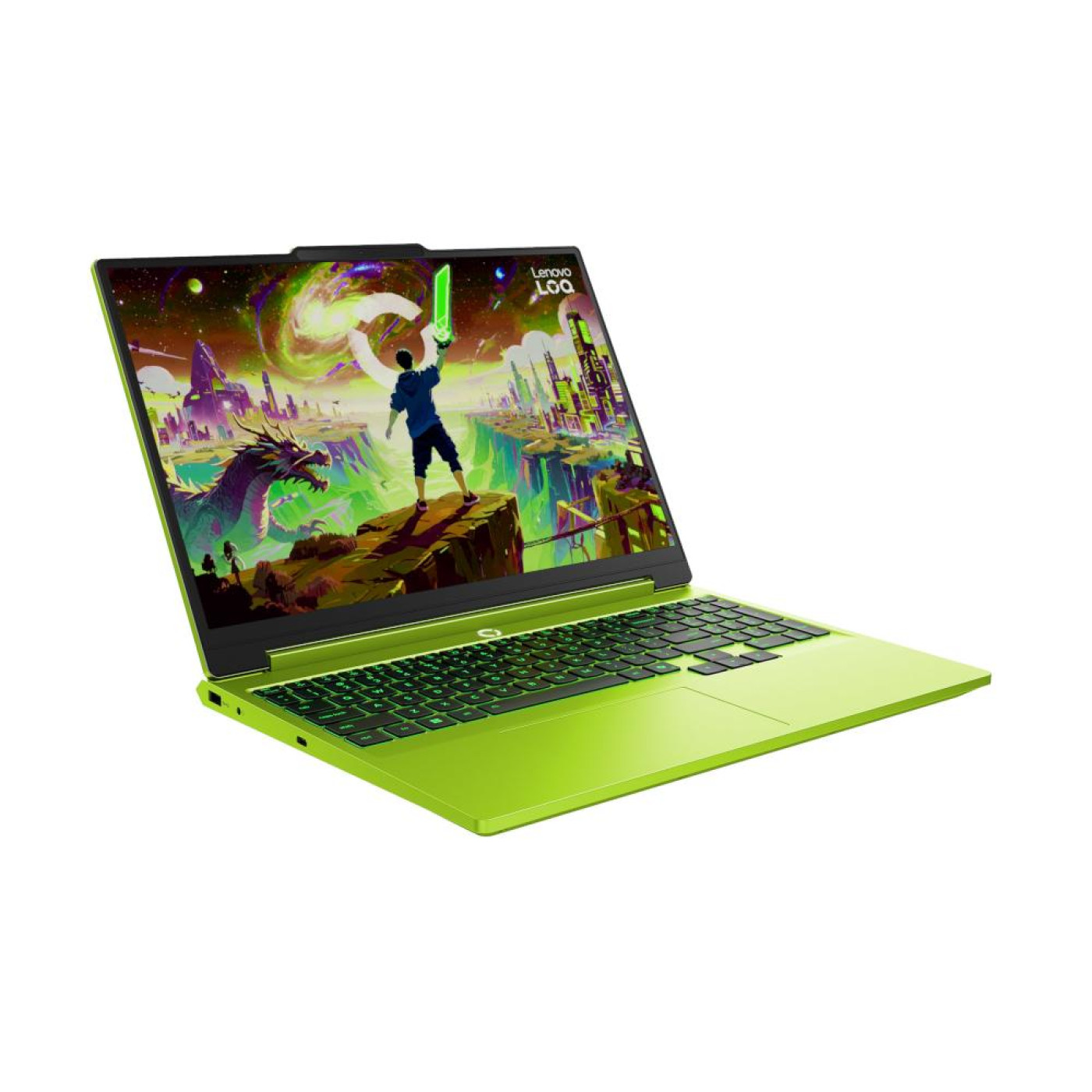 Ноутбук Lenovo 15.3 LOQ 15AHP11 /Ryzen 7 250/16GB/512 SSD/RTX 5070 8GB/DOS/Surge Green (83TN00DCRA)