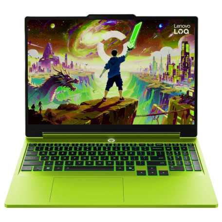 Ноутбук Lenovo 15.3 LOQ 15AHP11 /Ryzen 7 250/16GB/512 SSD/RTX 5070 8GB/DOS/Surge Green (83TN00DCRA)