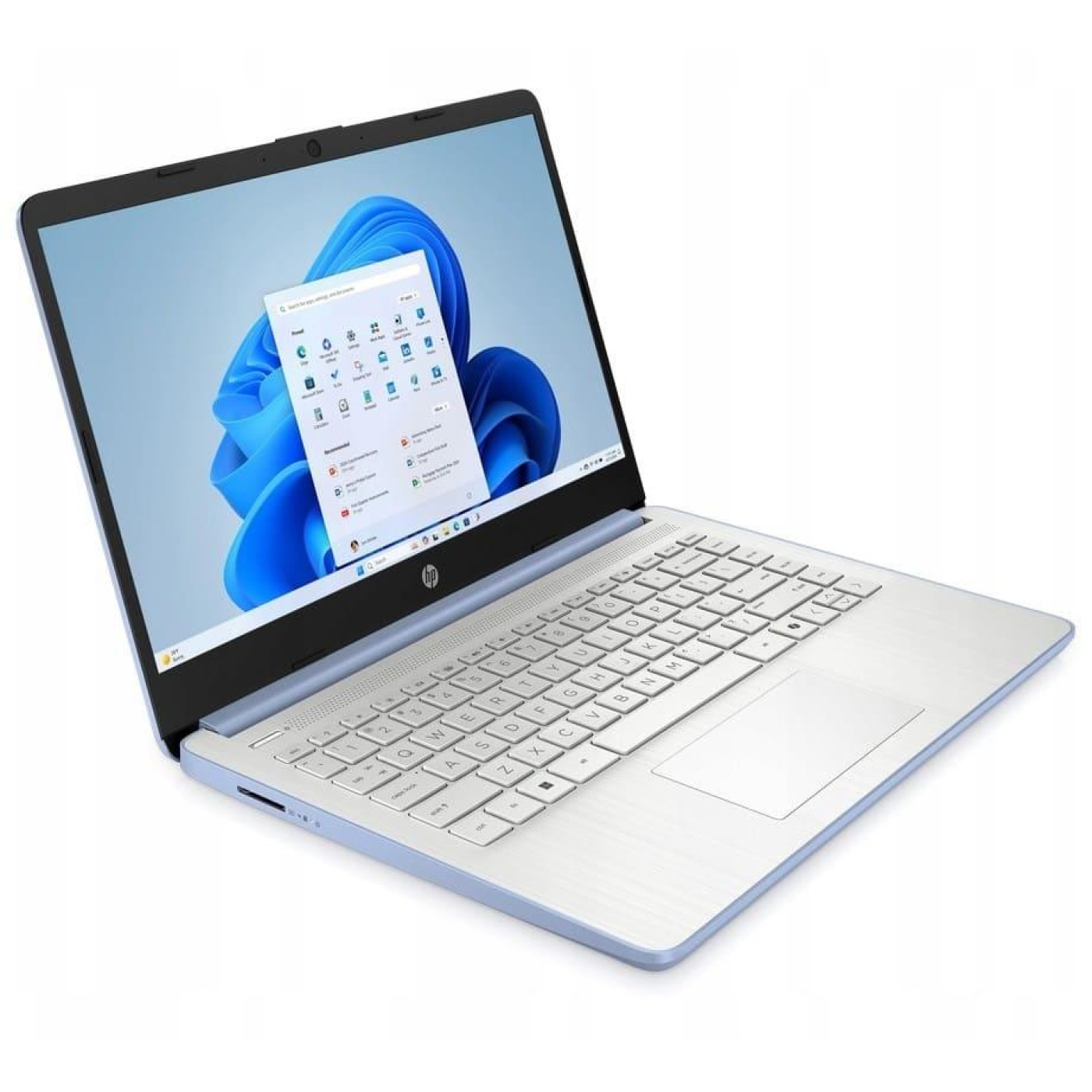 Ноутбук 14 HP 14-DQ6012DX 1366x768/Intel N150/16GB/128SSD/Intel Graphics/W11P/Blue (B86L6UA Custom 16GB RAM / Win11Pro)