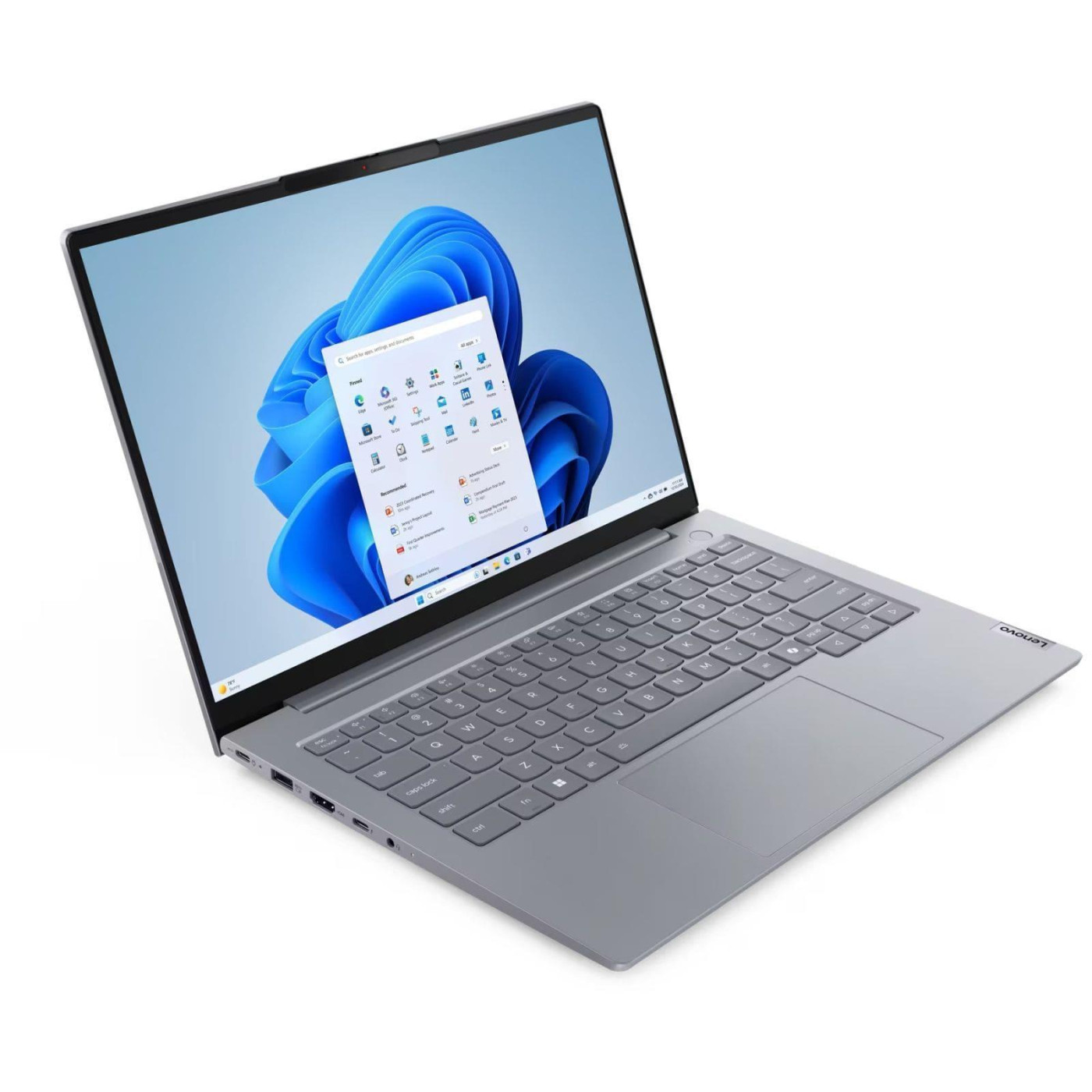 Ноутбук Lenovo 14 ThinkBook 14 G8 IAL/Intel U5-225U/16GB/512SSD/Intel Graphics/DOS/Arctic Grey (21SJ007DRA)