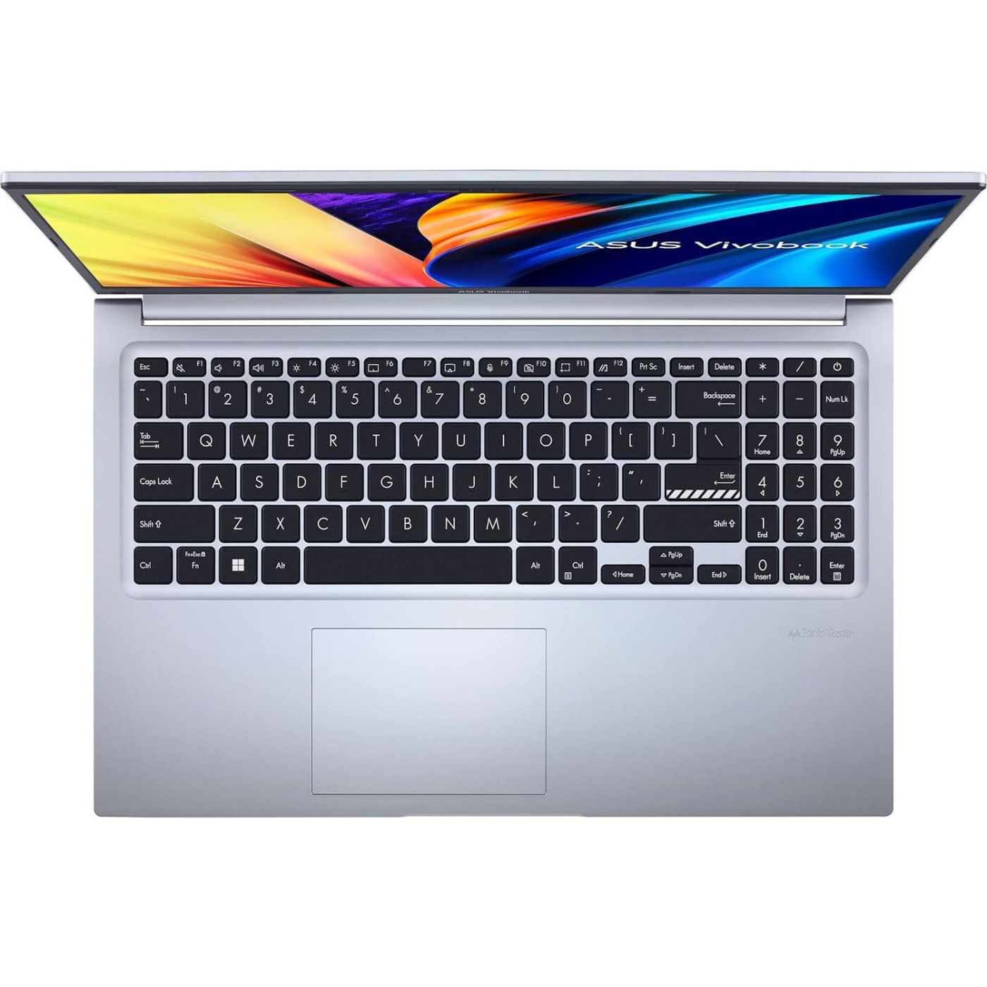 Ноутбук ASUS 15 Vivobook 15 M1502YA 1920x1080/AMD R7-7730U/16GB/1TB/UMA/Dos/silver (90NB0X22-M00370)