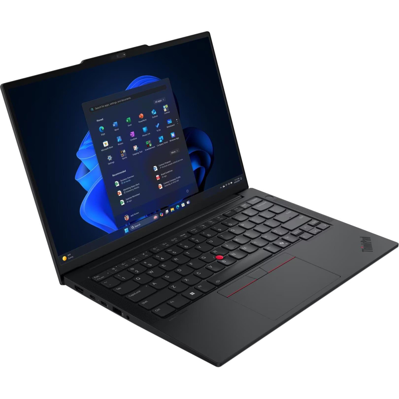 Ноутбук Lenovo 14 ThinkPad E14 Gen 7 IPS/Ryzen 5 230/32GB/1TB/UMA/DOS/Eclipse Black (21T1S0P700)
