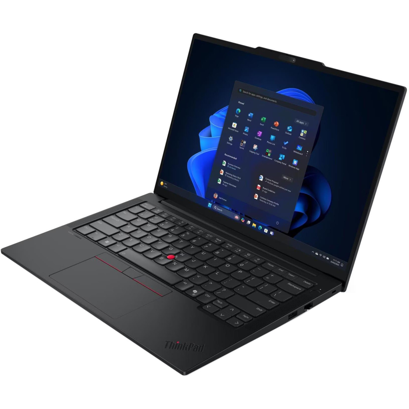 Ноутбук Lenovo 14 ThinkPad E14 Gen 7 IPS/Ryzen 5 230/32GB/1TB/UMA/DOS/Eclipse Black (21T1S0P700)