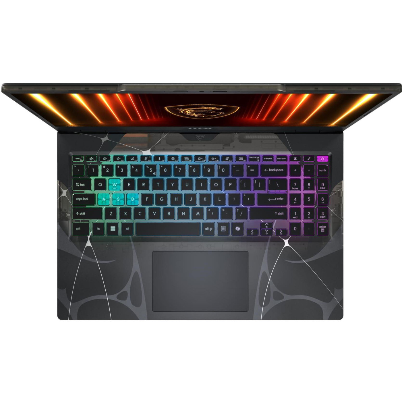 Ноутбук MSI 15.6 Cyborg 15 B2RWEKG-863XUA FHD IPS 144Hz/Intel C7-240H/16GB/1TB/RTX 5050 8GB/DOS/Translucent Black (9S7-15Q342-863)