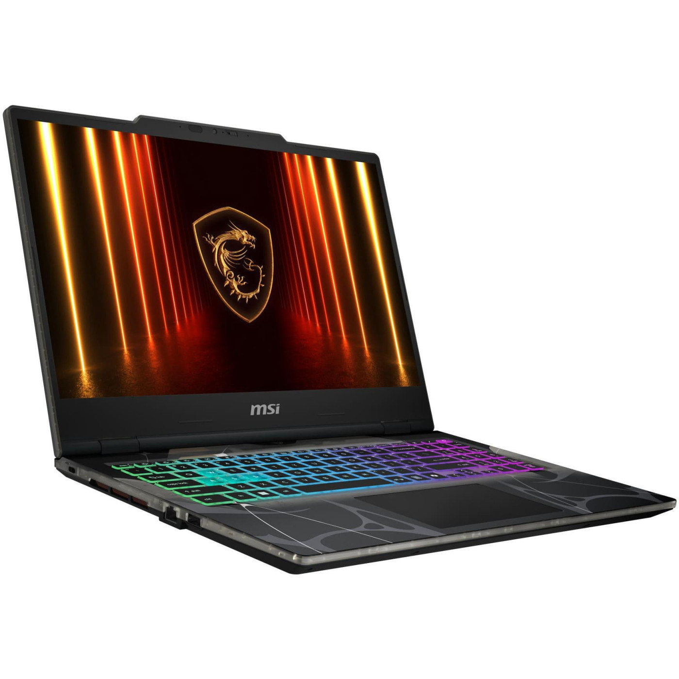Ноутбук MSI 15.6 Cyborg 15 B2RWEKG-862XUA FHD IPS 144Hz/Intel C7-240H/16GB/1TB/RTX 5050 8GB/DOS/Translucent Black (9S7-15Q342-862)