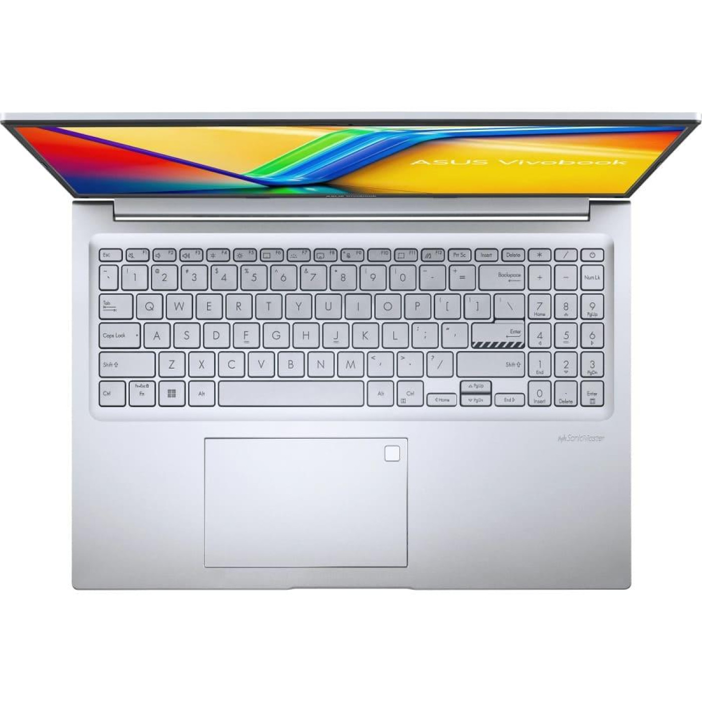 Ноутбук ASUS 16 Vivobook 16 OLED M1605NAQ FHD OLED 60Hz/Ryzen 5 150/16GB/1TB/UMA/DOS/Cool Silver (90NB1832-M00200)
